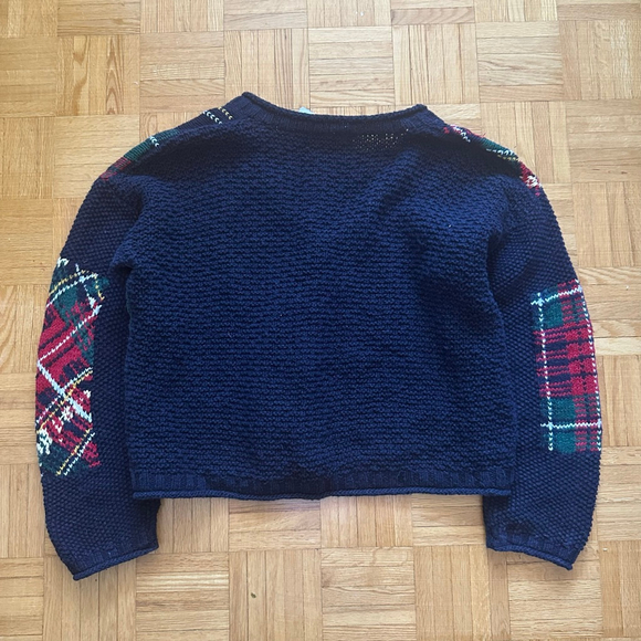 Vintage Disney Winnie The Pooh Knit Cardigan Sweater Large - Picture 8 of 9